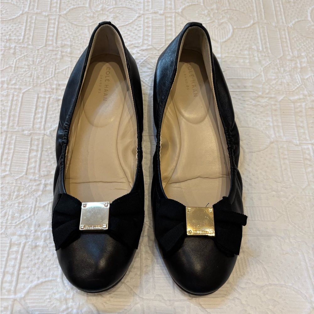 Cole Haan Women's Black Ballet Flats